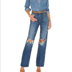 Redone 90’s high rise loose